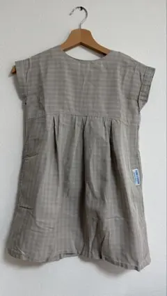 アーバンリサーチ　 チェック柄 半袖ワンピース