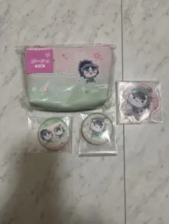 フリューくじ 忍たま乱太郎ふんわり桜もちぴこの段 七松小平太 中在家長次