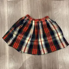 BONTON チェック柄スカート 8号