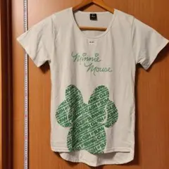 Disney MinnieMouse Tシャツ ホワイトLL【管理No.265】のサムネイル