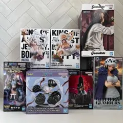 ワンピース フィギュア　ルフィ　シャンクス ロー　ボニー　ニカ　サボ　まとめ売り