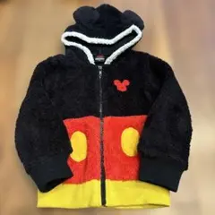 BABYDOLL フリースジャケット ミッキー風　110cm