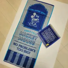 ディズニー ミッキー タオルセット フェイスタオル ハンドタオル 非売品