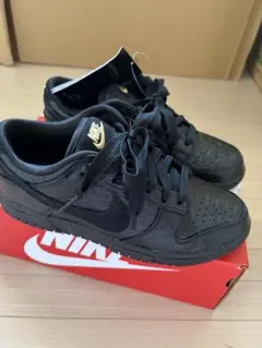 NIKE ナイキ ウィメンズ ダンク ロー クロコダイル/ブラック 27cm