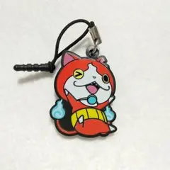 妖怪ウォッチ　ジバニャン　ラバー ストラップ 約3.7㎝