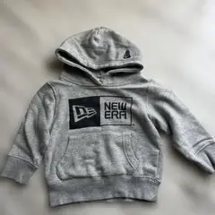 NEW ERA グレー パーカー