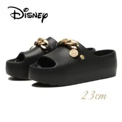 新品未使用★【DISNEY/ディズニー】コインチャーム付き厚底サンダル♪のサムネイル