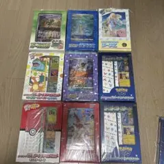 未開封・新品　151 ガードファイルセット、ポケモンGO 全9ボックス