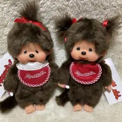 セット】香港限定 顔デカモンチッチ リボン Monchhichi かわいい