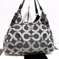 《美品》COACH(コーチ)トートバッグ　シグネチャー