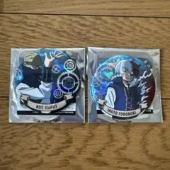 ヒロアカ　僕のヒーローアカデミア　缶バッジ　十傑　轟焦凍　ベストジーニスト　ホロ