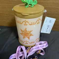 ち*こ様 ラプンツェル　ポップコーンバケツ　未使用　点灯可能　ディズニーランドのサムネイル