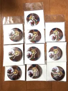 僕のヒーローアカデミア　ヒロアカ　ホークス　缶バッジ　サンタ　クリスマス