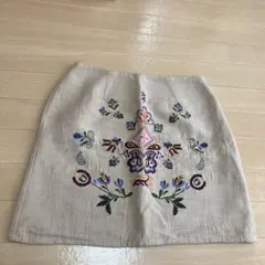 Free's Mart フリーズマート 刺繍 スカート