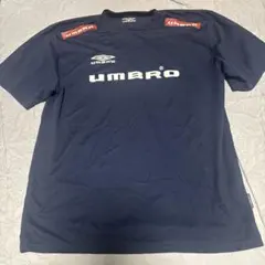 メンズ L身幅53⭕️UMBRO アンブロ 半袖 プラクティスシャツ ネイビーのサムネイル