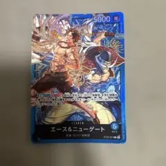 ワンピースカード エース＆ニューゲート リーダーパラレル - メルカリ