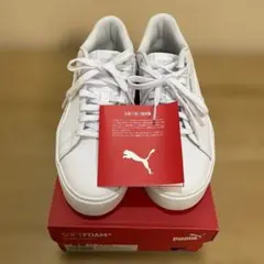PUMA SOFTFOAM+ ホワイトスニーカー　25㎝ ✨