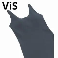 ViS カップ付きバックオープンキャミソール スミクロのサムネイル