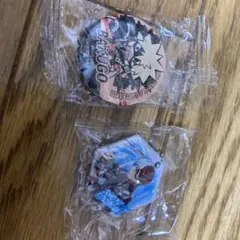 くら寿司　僕のヒーローアカデミア　爆豪缶バッチ　轟チャーム