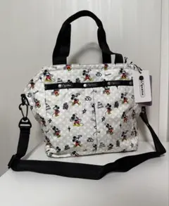 【美品】LeSportsac ミッキーマウス ミニボストン 2way 総柄 LeSportsac ミッキーマウスコラボ ボストンバッグ 2way 総柄 - メルカリ