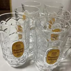 Suntory Whisky クリスタルジョッキ 6個セット