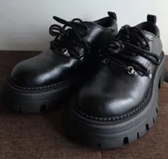 美品 ZARA マルチレース チャンキーシューズ swag achieve - メルカリ