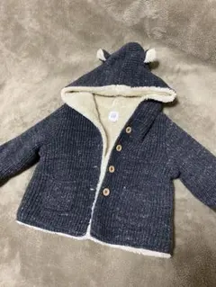 【GAP】ニットアウター グレー 12-18months