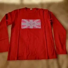 週末セール　極美品　ポール・スミス　セーター　赤　Lサイズ