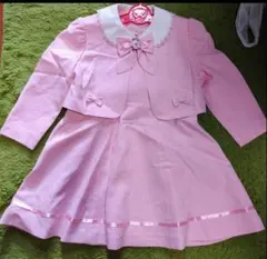 ピンク フォーマルドレス ジャケット付き