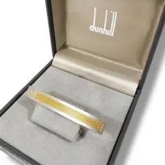 極美品☆箱付き☆ダンヒル☆dunhill☆シルバー ロゴ刻印 ゴールド