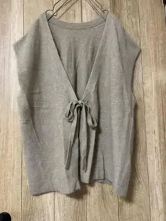 新品★studio CLIP★2WAYラクーン混ベスト