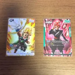 ドラゴンボールカード　FB11　2枚セット　バーダック　ゴクウブラック　SR