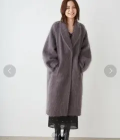 定価36000　snidel⑩ボリュームファーポイントコクーンコート　スナイデル 2026年最新】snidel コート コクーンの人気アイテム - メルカリ