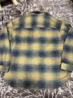 BEAMS シャギー チェック CPO シャツ ジャケット