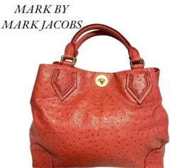 MARK BY MARK JACOBS ハンドバッグ　オーストリッチ　レザーのサムネイル