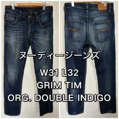 ヌーディージーンズ GRIM TIM グリムティム W31 L32 DOUBLE