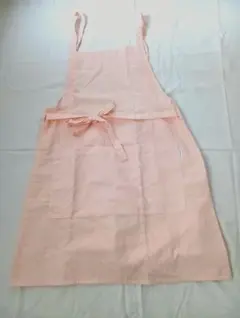 MAMAIKUKO エプロン ピンク 花柄刺繍のサムネイル