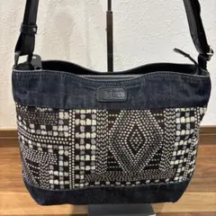 【美品】 IBIZA イビザ ショルダーバッグ リュック 3way ゴブラン織り 美品】 IBIZA イビザ ショルダーバッグ リュック 3way ゴブラン織り