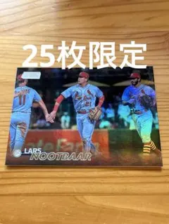 30枚限定 MLB TOPPSスタクラクロームパールホワイトラーズヌートバーRC 