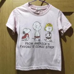 ピーナッツ　スヌーピーのＴシャツ　サイズ100　(t250)　同梱無料
