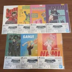 一番くじ ワンピース クリアファイル＆ステッカーセット
