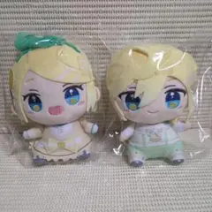 ⑫ 初音ミク フリューくじ D賞 ぬいぐるみマスコット 鏡音リン 鏡音レン