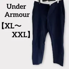Under Armour ネイビー スラックス ズボン ビッグサイズ ゆったり