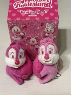 ミニーのファンダーランド2026 チデ チップとデール ぬいぐるみチャーム