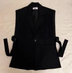 AZUL BY MOUSSY サイドスリットブレザー ブラック