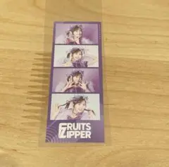 FRUITS ZIPPER 仲川瑠夏 ラッフルくじ E賞 4CUTカード
