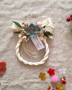 ミニしめ縄飾り 新年飾り　B