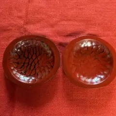 作家者の、凄く個性的で、厚みのある、素晴らしいお皿。菓子皿。