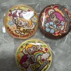 ナルミヤキャラクターズ 刺繍缶バッチ 3種セット デイジーラヴァーズ