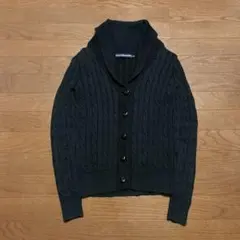 美品 Ralph Lauren Sport ブラック カーディガン Sサイズ